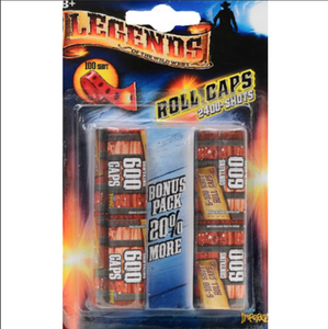 Legends of the Wild West - Roll Caps