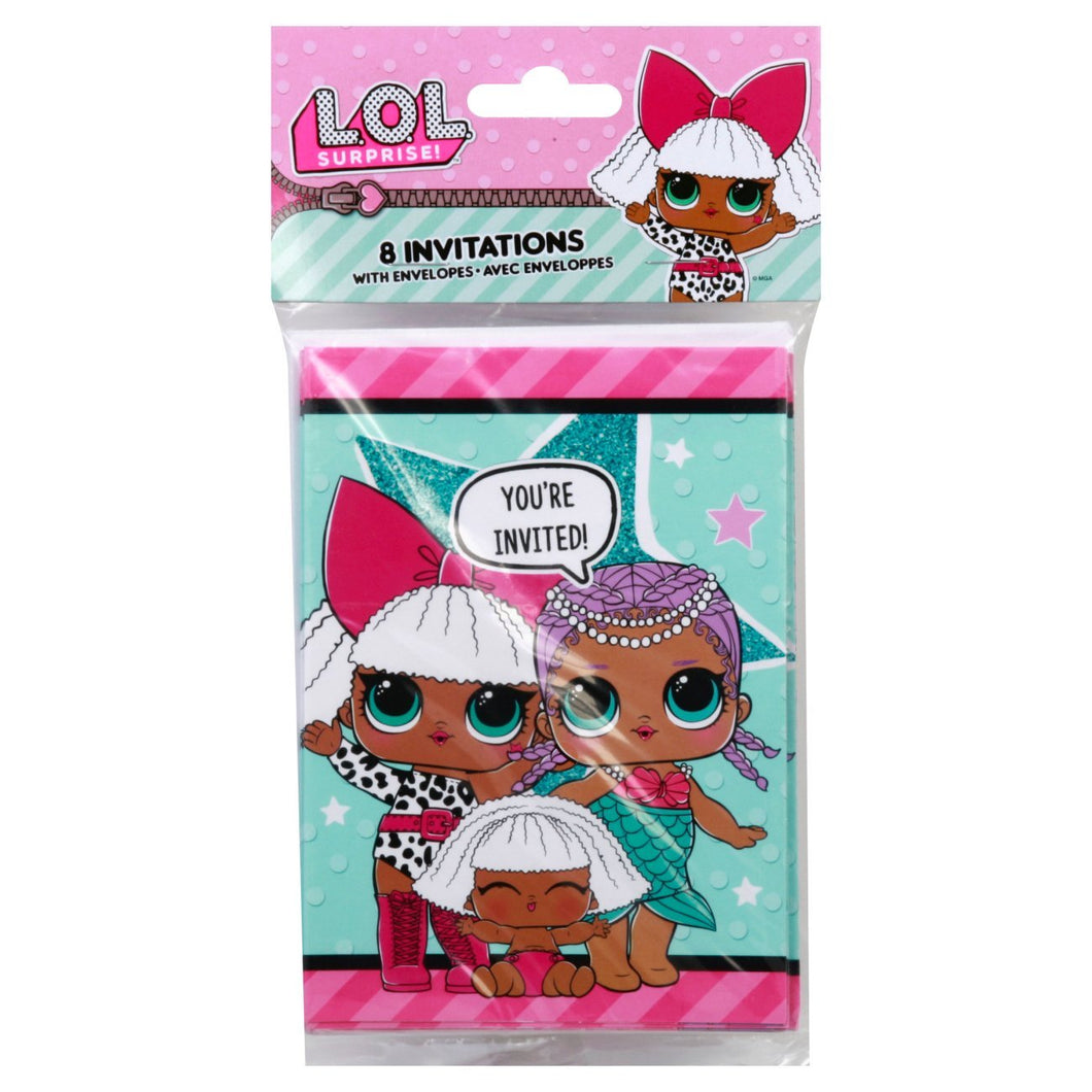 L.O.L. Surprise Invitations