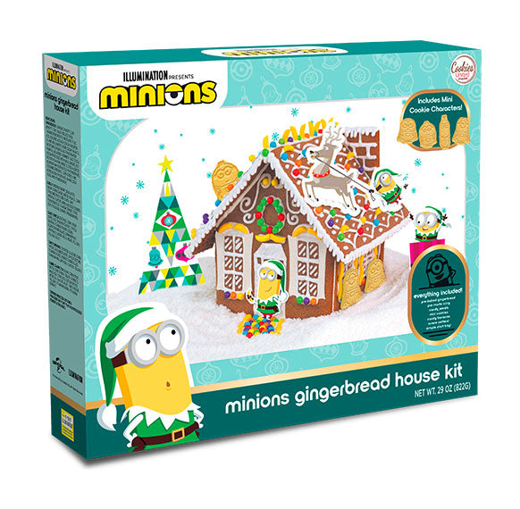 Minions Gingerbread House Kit