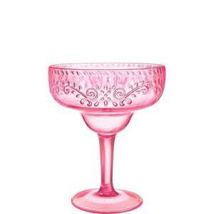 Pink Elegant Boho Plastic Glassware